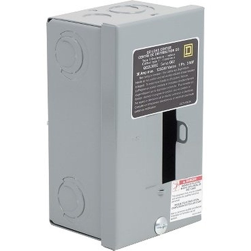 Load center, QO, 1 phase, 2 spaces, 2 circuits, 30A fixed main lugs, NEMA1, surface cover, CSA (Load center QO) is a Schneider Electric product. Designed for reliable performance and long service life. Available across Iraq — contact us for pricing and delivery options.