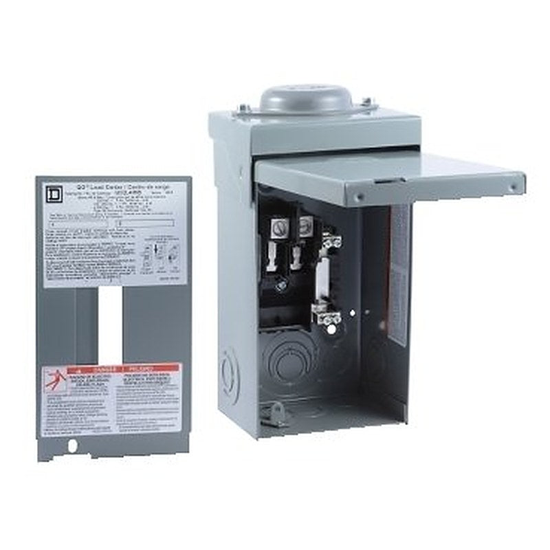 Load center, QO, 1 phase, 2 spaces, 2 circuits, 40A fixed main lugs, NEMA3R, consumer pack (NEMA3R) is a Schneider Electric product. Designed for reliable performance and long service life. Available across Iraq — contact us for pricing and delivery options.