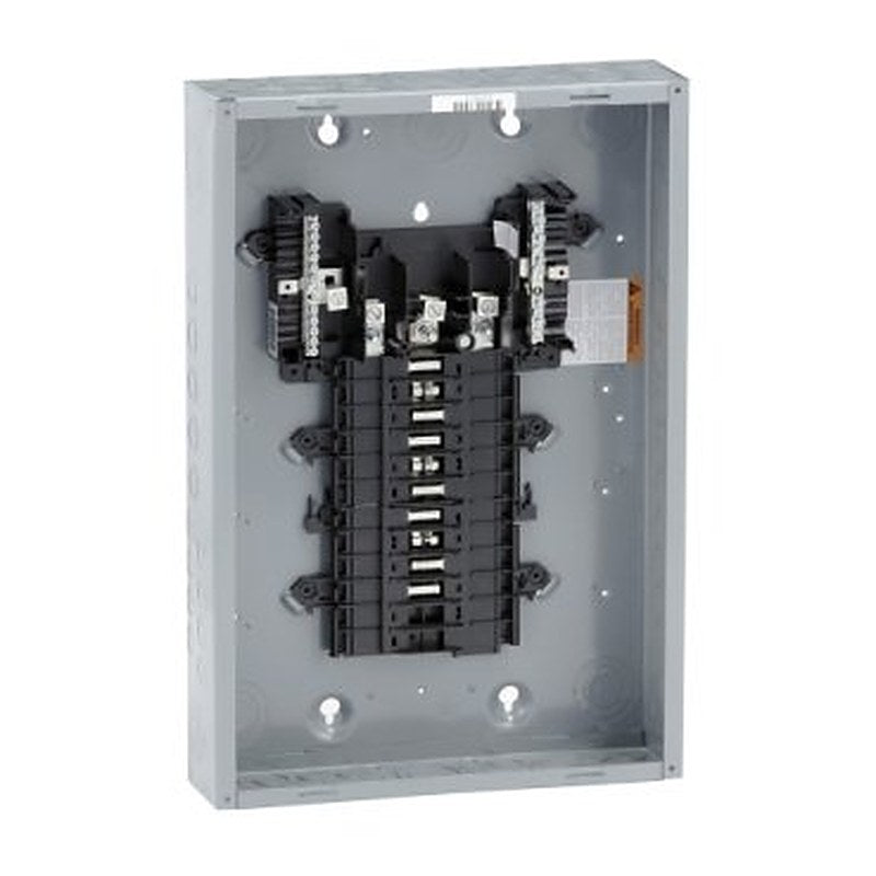 Load center, QO, 3 phase, 20 spaces, 20 circuits, 125A fixed main lugs, NEMA1, gnd bar (Load center QO) is a Schneider Electric product. Designed for reliable performance and long service life. Available across Iraq — contact us for pricing and delivery options.