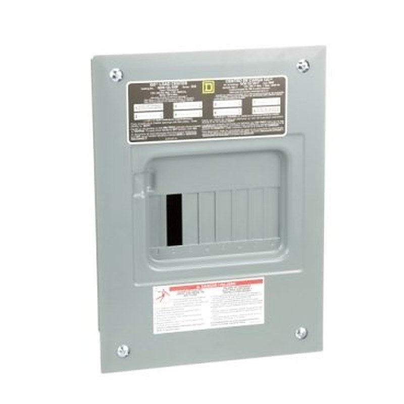 Load center, QO, 1 phase, 6 spaces, 12 circuits, 100A fixed main lugs, NEMA1, flush cover, consumer pack (Load center QO) is a Schneider Electric product. Designed for reliable performance and long service life. Available across Iraq — contact us for pricing and delivery options.