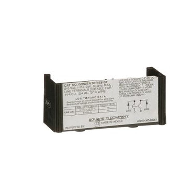 Load center interior, QO, mounting base, 1 phase, 2 spaces, no neutral (Load center interior QO) is a Schneider Electric product. Designed for reliable performance and long service life. Available across Iraq — contact us for pricing and delivery options.