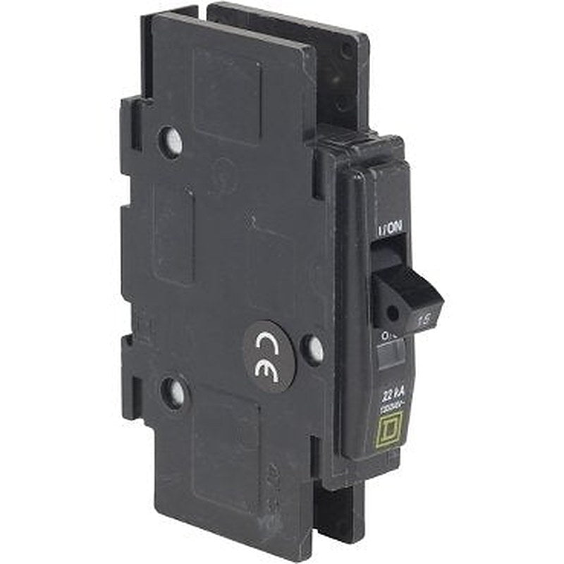 Mini circuit breaker, QOU, 15A, 1 pole, 120/240 VAC, 10kA, high magnetic (Mini circuit breaker QOU) is a Schneider Electric product. Designed for reliable performance and long service life. Available across Iraq — contact us for pricing and delivery options.