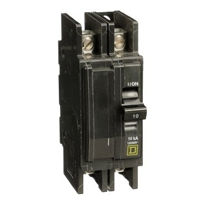 Mini circuit breaker, QOU, 10A, 2 pole, 120/240 VAC, 10kA, mounting foot (Mini circuit breaker QOU) is a Schneider Electric product. Designed for reliable performance and long service life. Available across Iraq — contact us for pricing and delivery options.