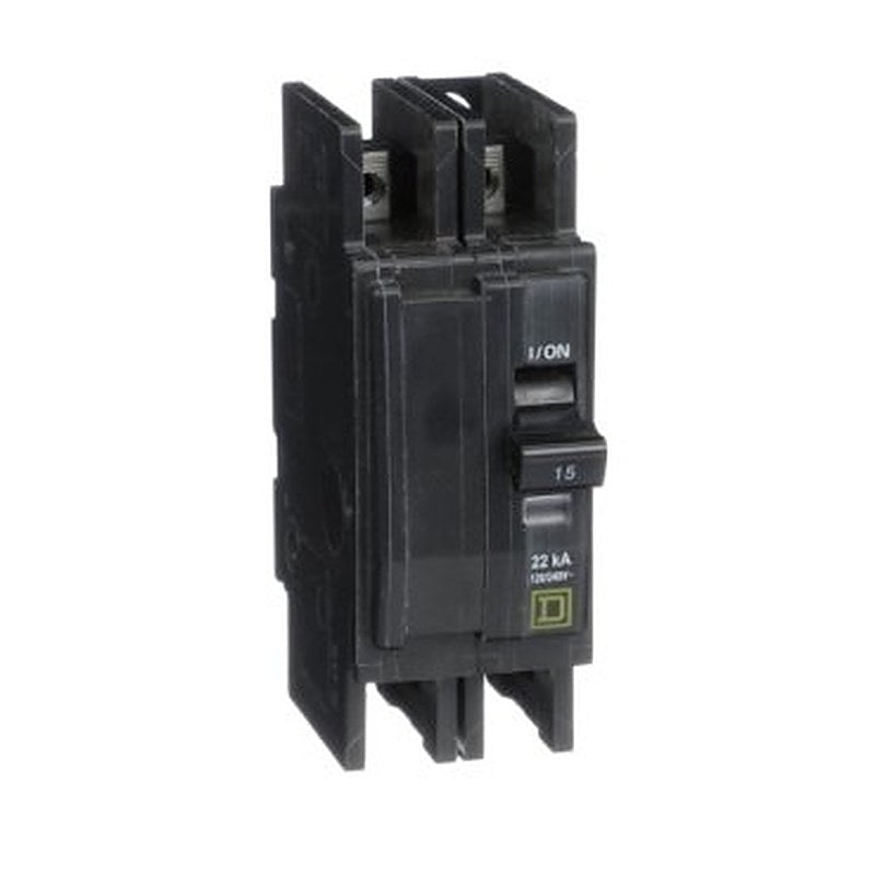 Mini circuit breaker, QOU, 15A, 2 pole, 120/240VAC, 22kA, ring terminal (Mini circuit breaker QOU) is a Schneider Electric product. Designed for reliable performance and long service life. Available across Iraq — contact us for pricing and delivery options.