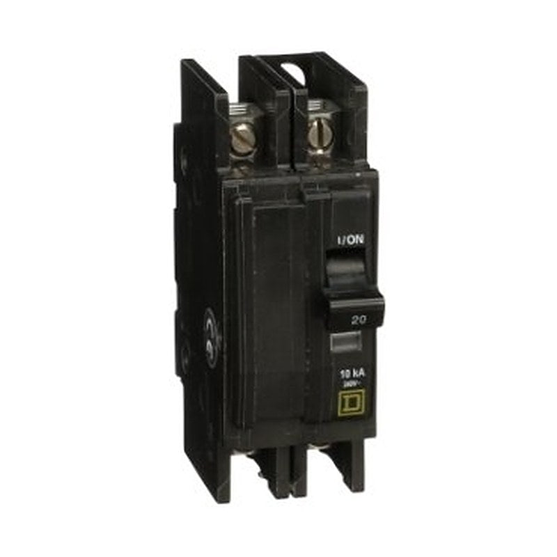 Mini circuit breaker, QOU, 20A, 2 pole, 240 VAC, 10kA (Mini circuit breaker QOU) is a Schneider Electric product. Designed for reliable performance and long service life. Available across Iraq — contact us for pricing and delivery options.