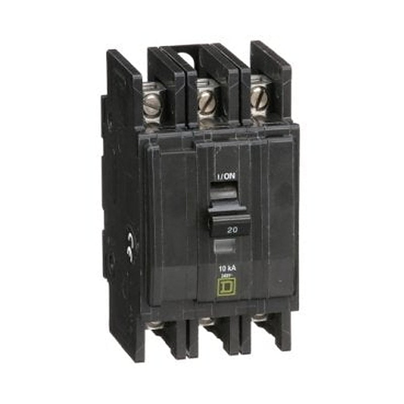 Mini circuit breaker, QOU, 20A, 3 pole, 240VAC, 10kA (Mini circuit breaker QOU) is a Schneider Electric product. Designed for reliable performance and long service life. Available across Iraq — contact us for pricing and delivery options.
