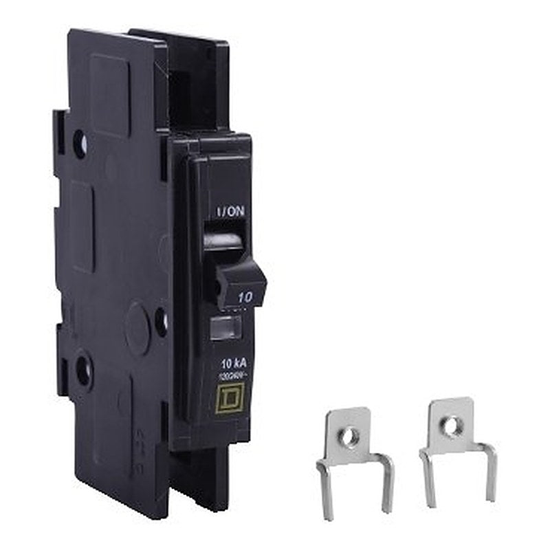 Mini circuit breaker, QOU, 15A, 1 pole, 120/240 VAC, 10kA, field reversible lugs, mounting foot (Mini circuit breaker QOU) is a Schneider Electric product. Designed for reliable performance and long service life. Available across Iraq — contact us for pricing and delivery options.