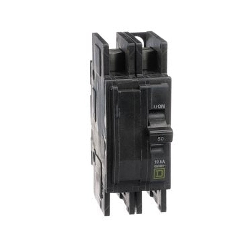 Mini circuit breaker, QOU, 50A, 2 pole, 120/240 VAC, 10kA, field reversible lugs (Mini circuit breaker QOU) is a Schneider Electric product. Designed for reliable performance and long service life. Available across Iraq — contact us for pricing and delivery options.