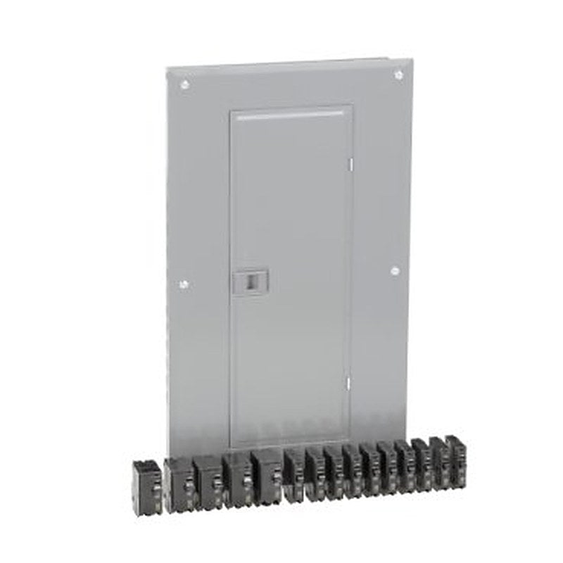 Load center and QO breakers retail package, 100A, 120/240V, 32 spaces, main breaker, combination cover, 26 inches (Load center and QO breakers retail package 100A) is a Schneider Electric product. Designed for reliable performance and long service life. Available across Iraq — contact us for pricing and delivery options.