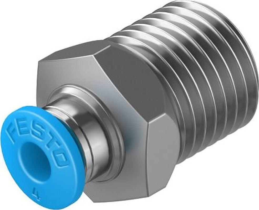 Festo QS Series, 190644, Male, 1/4 in, R