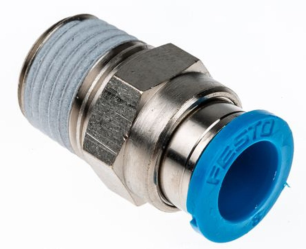 Festo QS Series, 153005, Male, 1/4 in, R