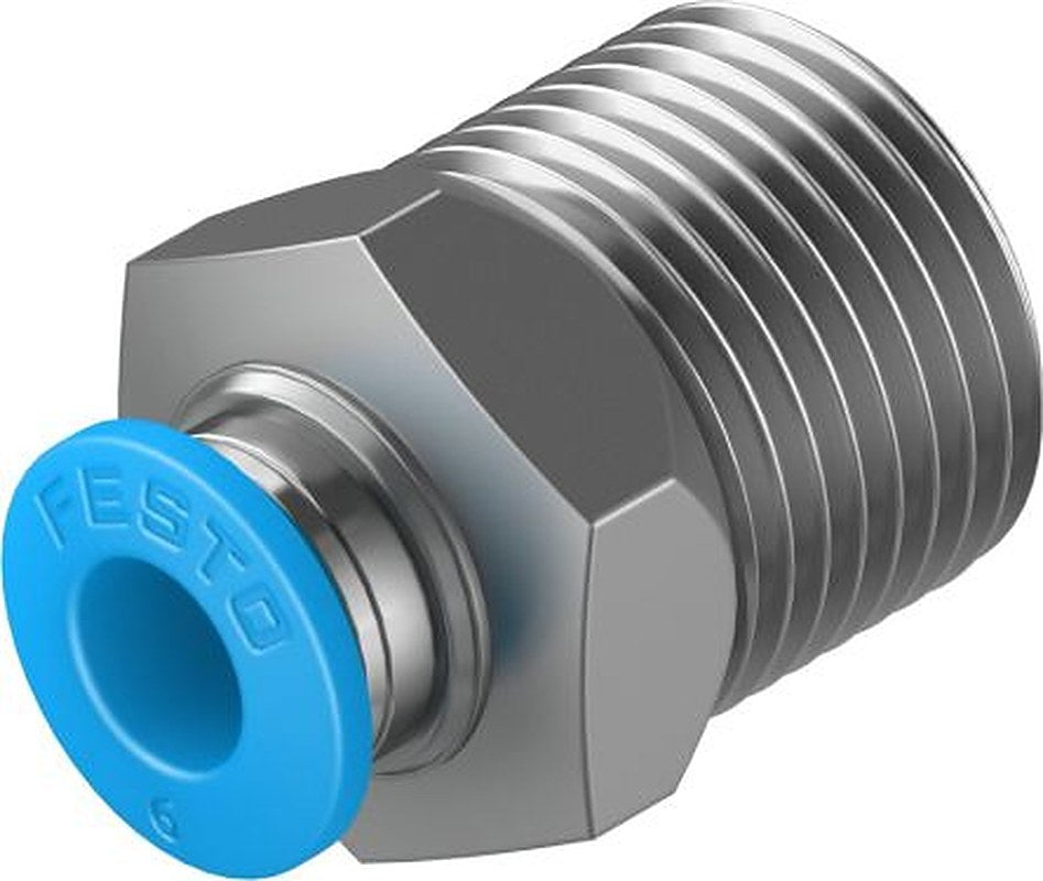 Festo QS Series, 190645, Male, 3/8 in, R