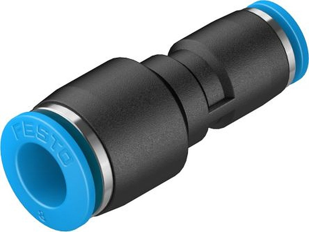 Festo QS Series, 130606 High Alloy Stainless Steel, Nitrile Rubber (NBR), Nickel Plated Steel, Polybutylene