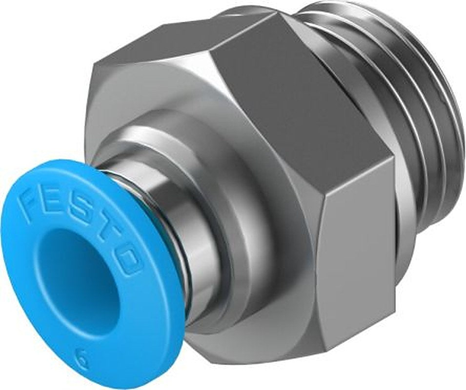 Festo QS Series, 186097, Male, 1/4 in, G