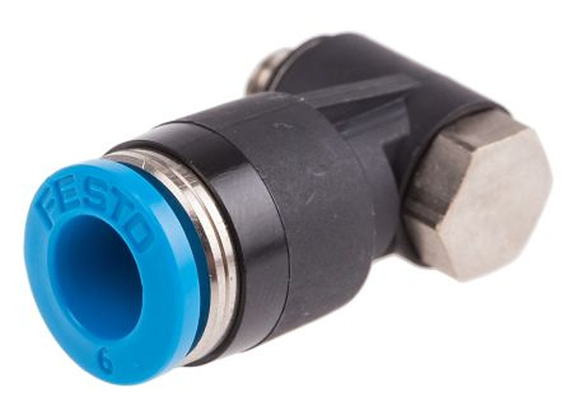 Festo QSLV Series, 190666, Male, M5, Metric
