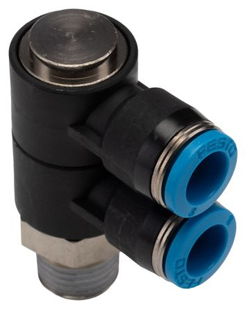 Festo QSLV2-1/4-8 Series, 153215, Male Thread R1/4