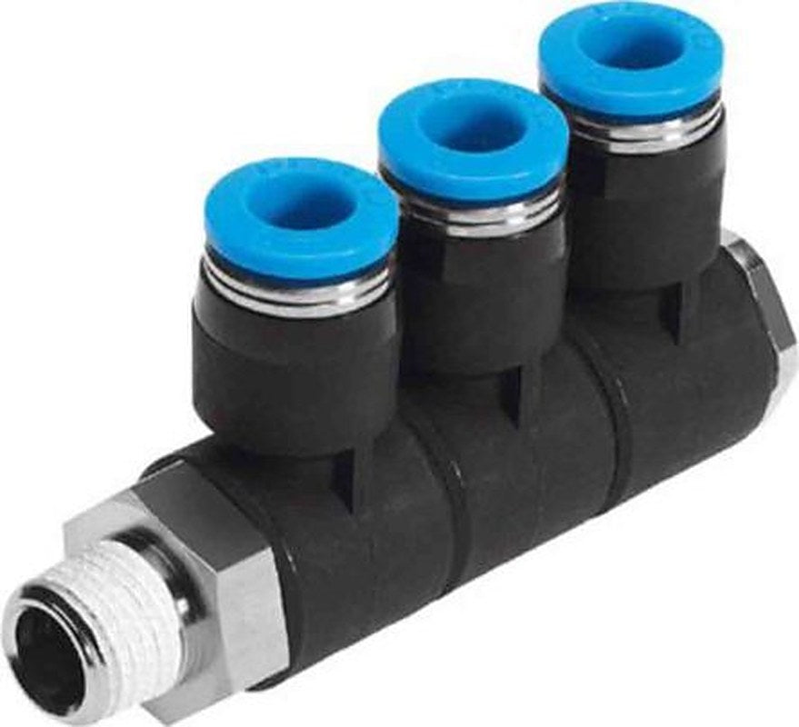 Festo QSL Series, 153227, R1/4 Male Thread, Pneumatic Connection, Tube Port
