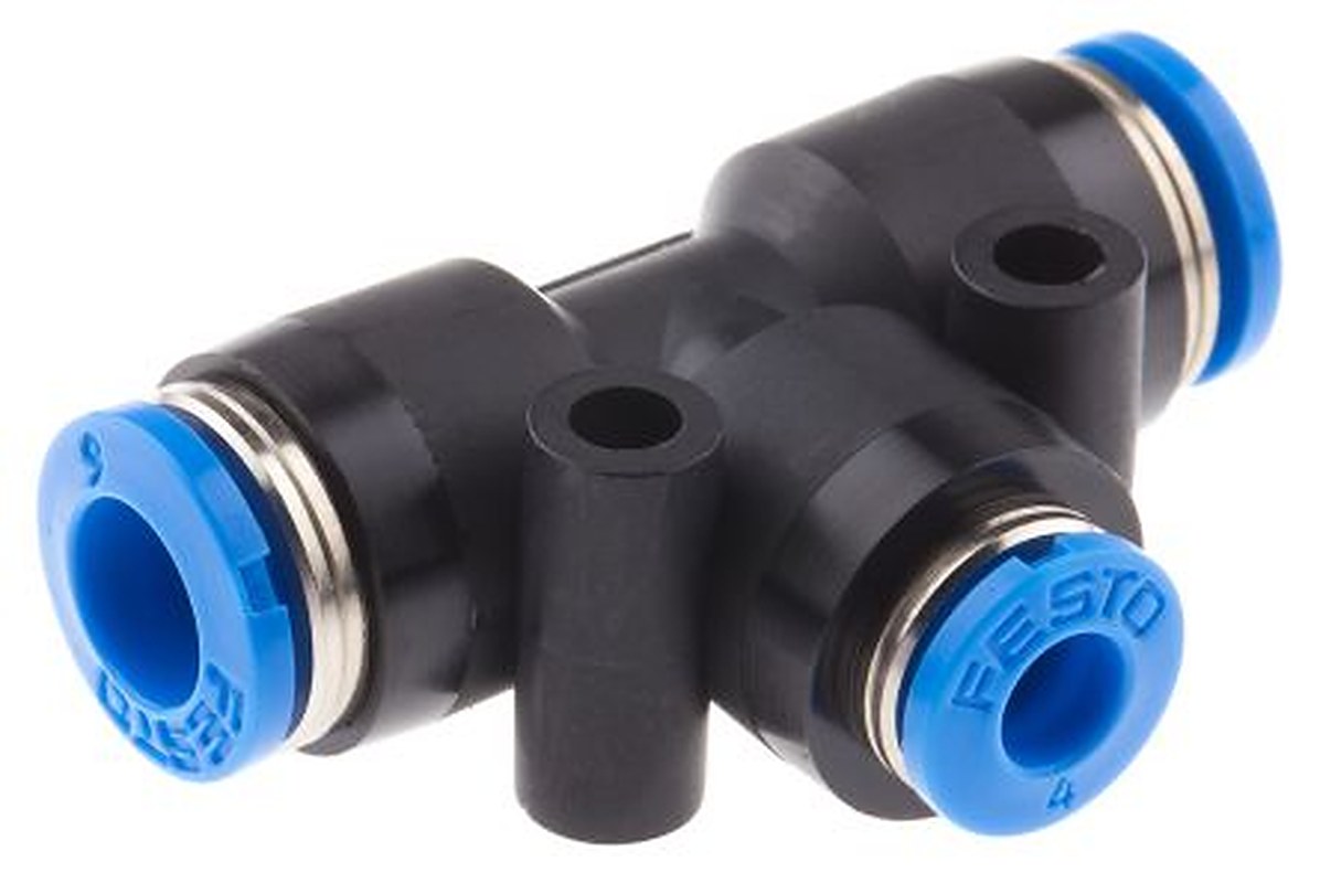Festo QST Series, 153134 Pneumatic Fitting Push-in 6 mm Push-in