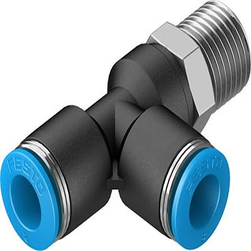 Festo Male Thread R 1/4, 153121 8 mm, Push-in Fitting Polybutylene Terephthalate, High Alloy Stainless Steel,