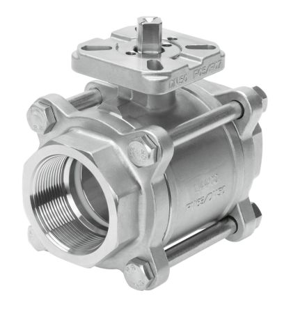 Festo Stainless Steel Threaded, Ball Valve