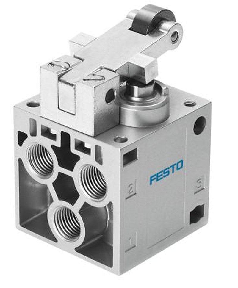 Festo Roller Lever Mechanical Valve R-5 Series, G G 1/4, 8996
