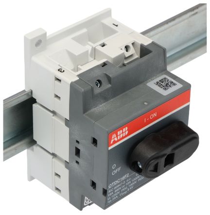 ABB 2-Pole Base Isolator Switch -, IP20, 16A, 75 kW