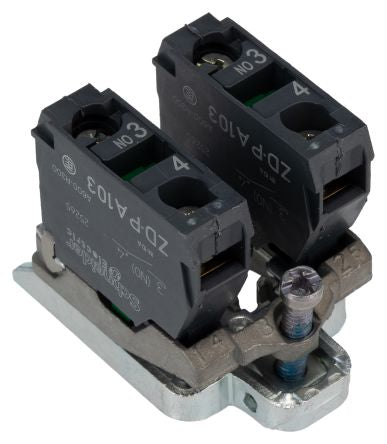 Schneider Electric Harmony Series Contact Block, 60V, 2 NO