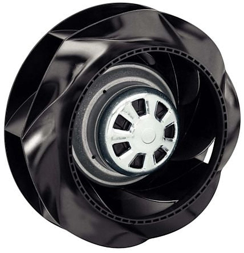 ebm-papst RadiCal Series Centrifugal Centrifugal Fan, 230V ac, 130 m³/h, AC Operation x 220mm x 99 mm