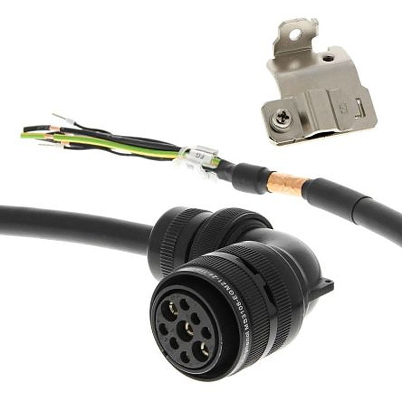 Omron Power Cable 1S Series Power Cable for Use with Servo Motor