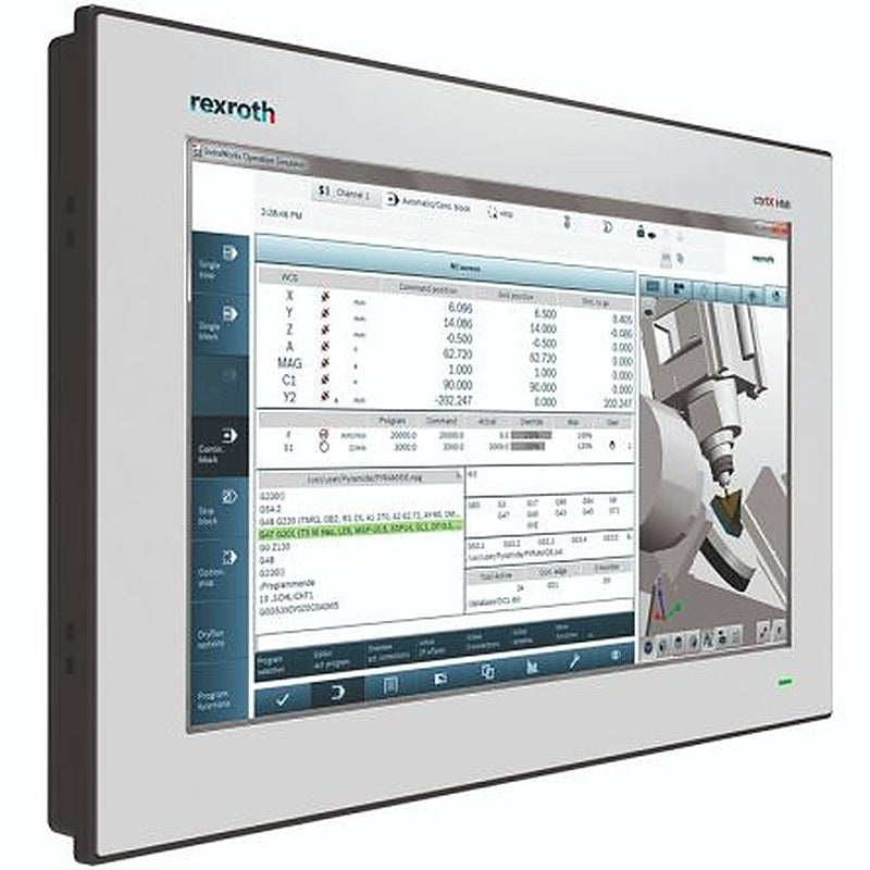 Bosch Rexroth ctrlX HMI, VR3110 Series Panel PC - 10.1 in, TFT Display, 1280 x 800 pixel