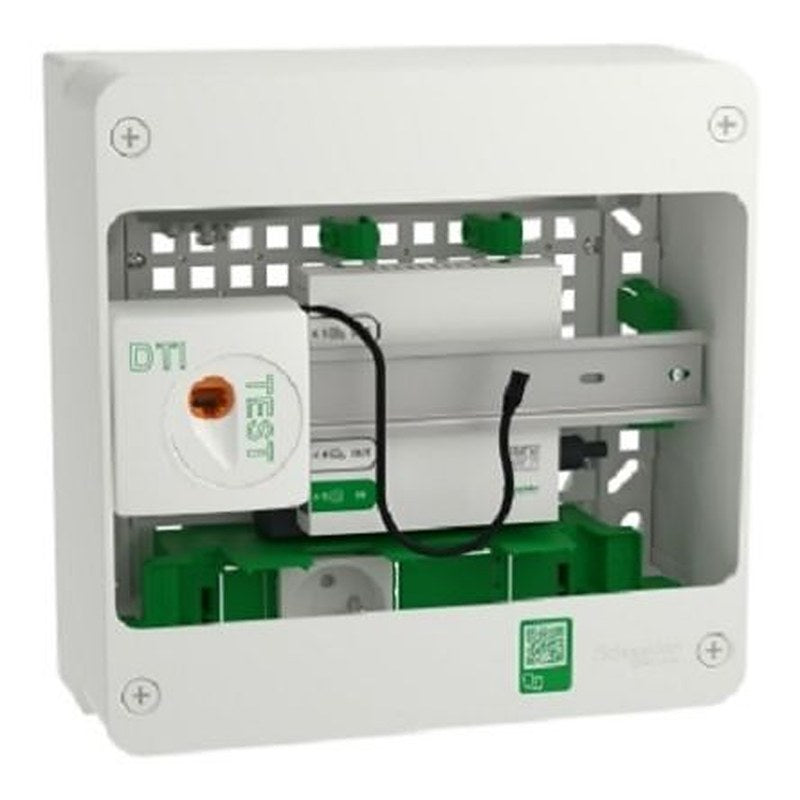 Schneider Electric White Telephone Socket