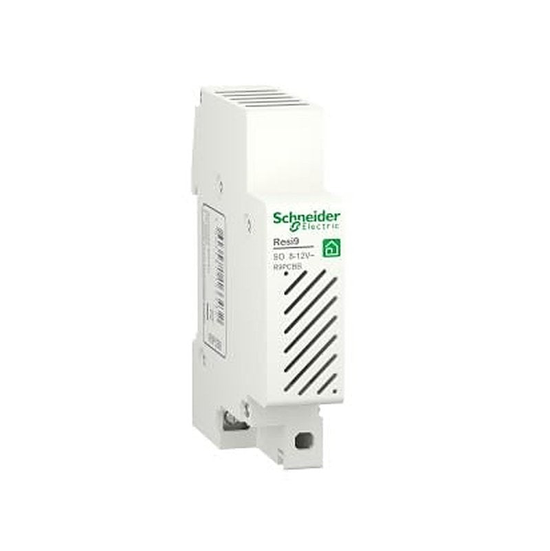 Schneider Electric R9P Series Electronic Sounder DIN Rail, IP20 12V, 1-Tone 80 dB @ 1m