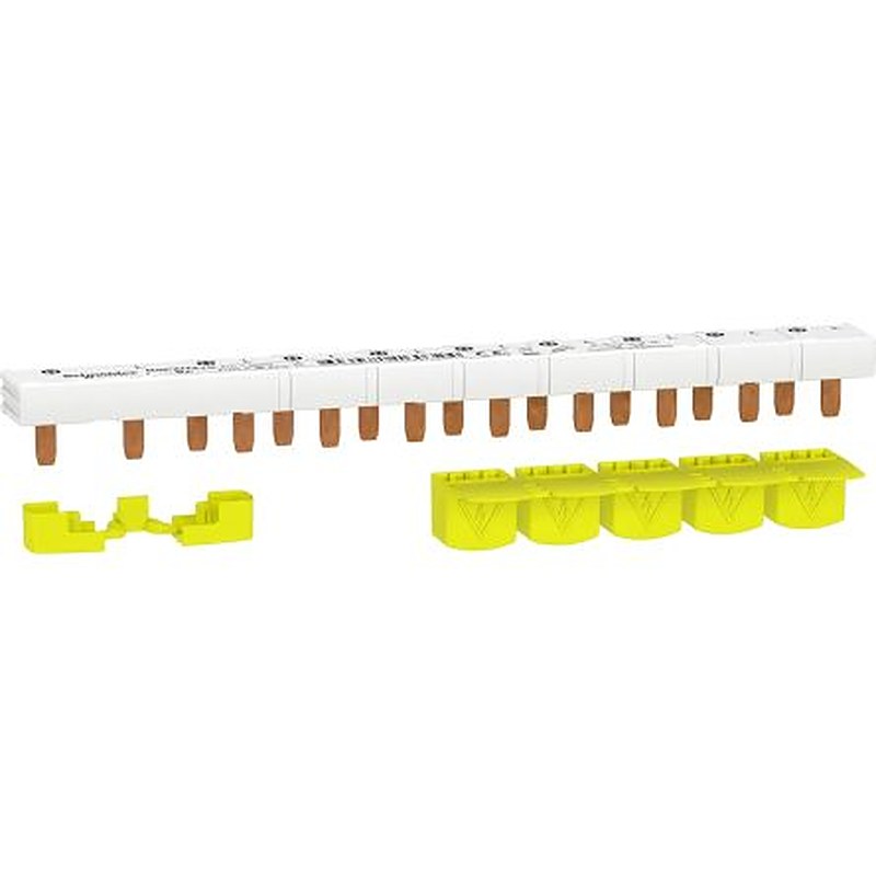 Schneider Electric Resi9 Resi9 1 Phase Busbar, 230 V ac, 18 mm Pitch