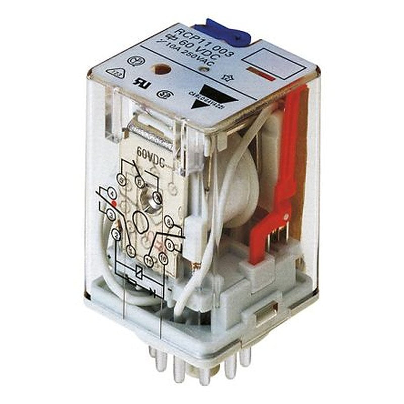 Carlo Gavazzi Power Relay, 12V dc Coil, 10A Switching Current, 3PDT