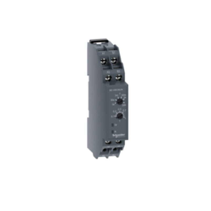 Schneider Electric RE10R Series DIN Rail Electronic Timing Relay, 1-Contact, 24 240, 1 CO Switch Configuration