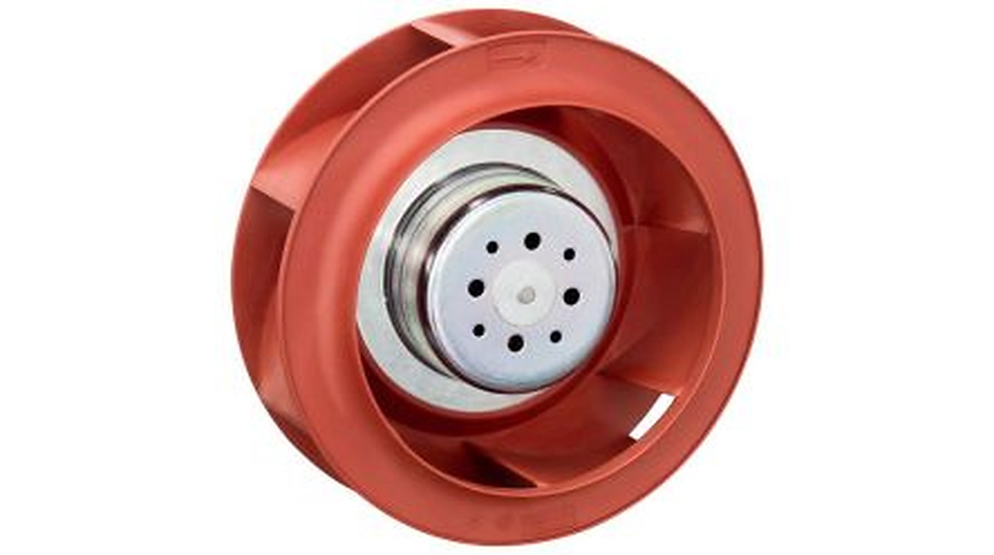 ebm-papst REF175 Series Blower Centrifugal Fan, 24V dc, 880 m³/h, DC Operation 175 mm x 175mm x 69 mm