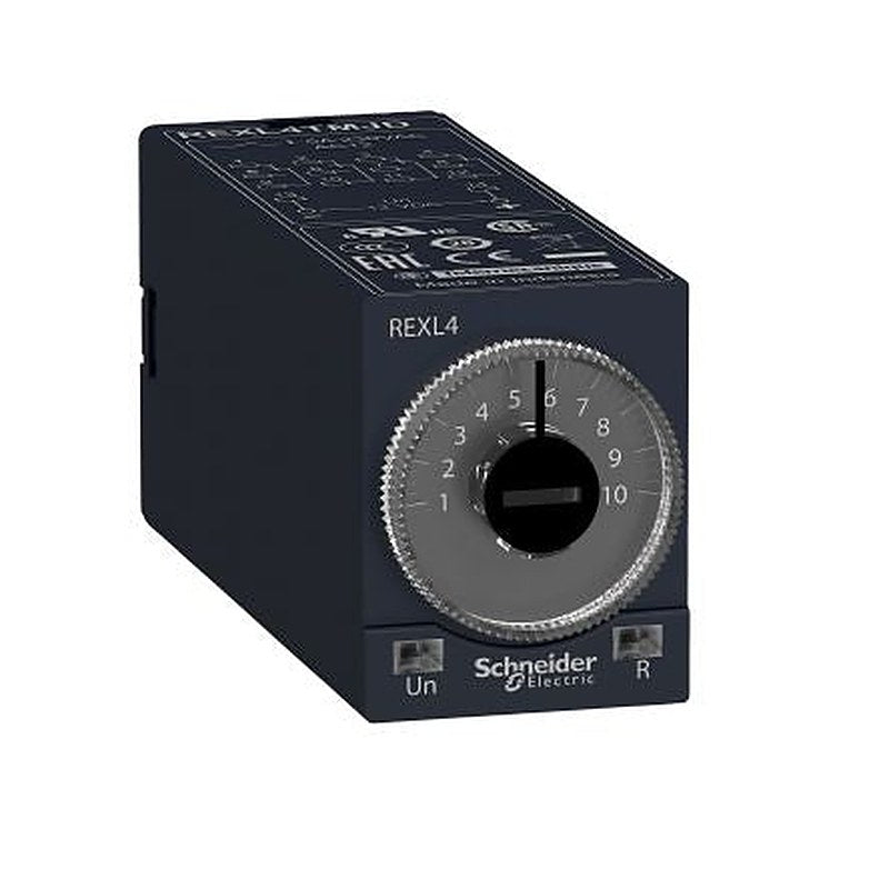 Schneider Electric Harmony Time Series Timer Relay, 4-Contact, 24 V dc 24V ac, 0.1 s to 100 h, Multifunction-Function,