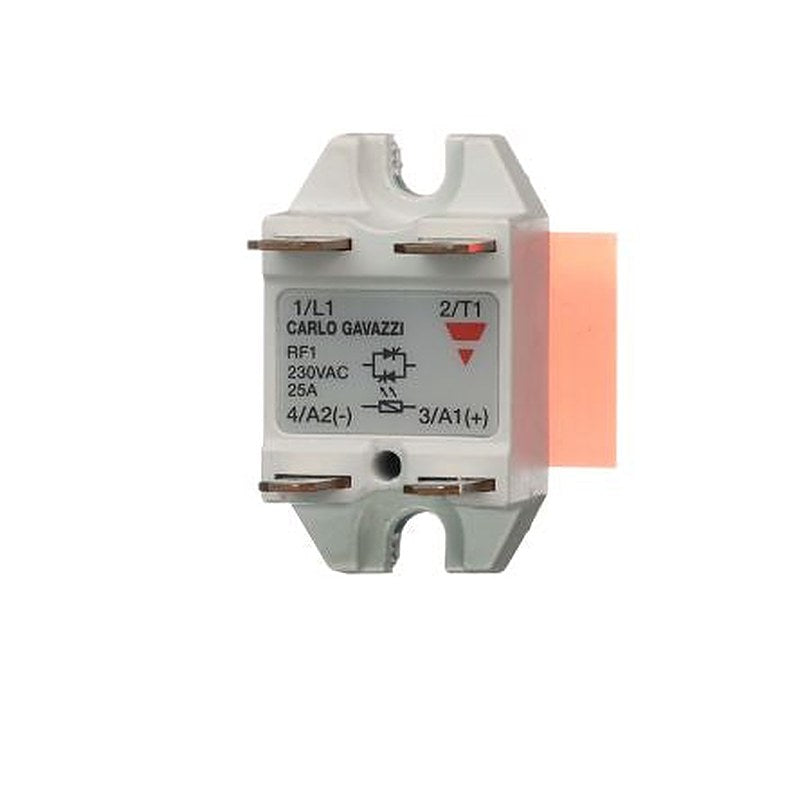 Carlo Gavazzi RF1 Series Solid State Relay, 25 A Load, Chassis Mount, 280 V ac Load, 18V Control