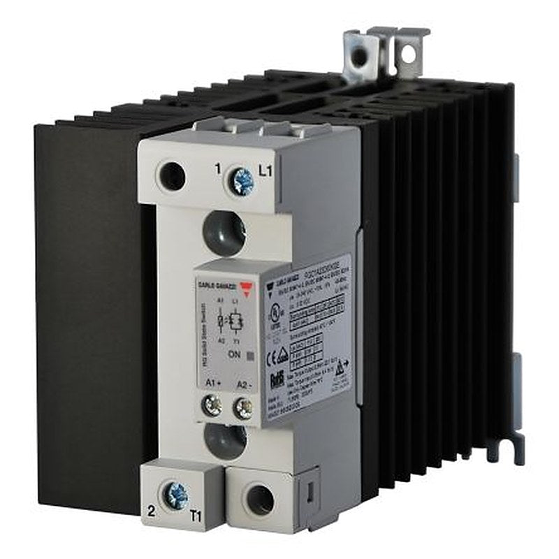 Carlo Gavazzi RGC1 Series Industrial Mount Solid State Relays, 60 A Load, DIN Rail Mount, 660 V ac Load, 275V ac Control