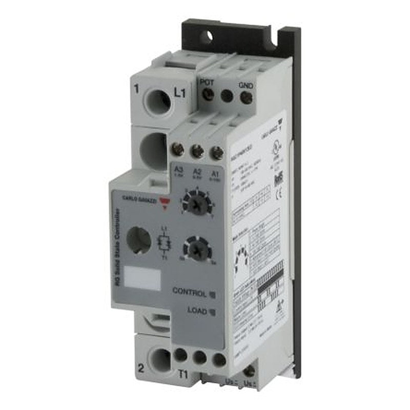 Carlo Gavazzi RGC1P Series Industrial Mount Solid State Relays, 37 A Load, DIN Rail Mount, 265 V ac Load, 10V dc Control