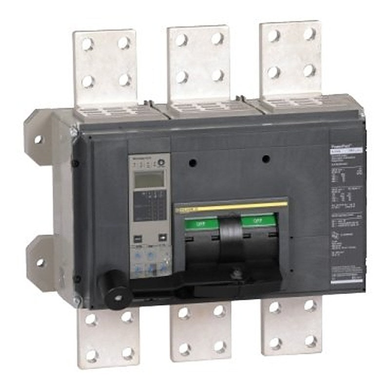Circuit breaker, PowerPacT R, 2000A, 3 pole, 600VAC, 25kA, busbar, Micrologic 6.0A, 80% (Circuit breaker PowerPacT R) is a Schneider Electric product. Designed for reliable performance and long service life. Available across Iraq — contact us for pricing and delivery options.