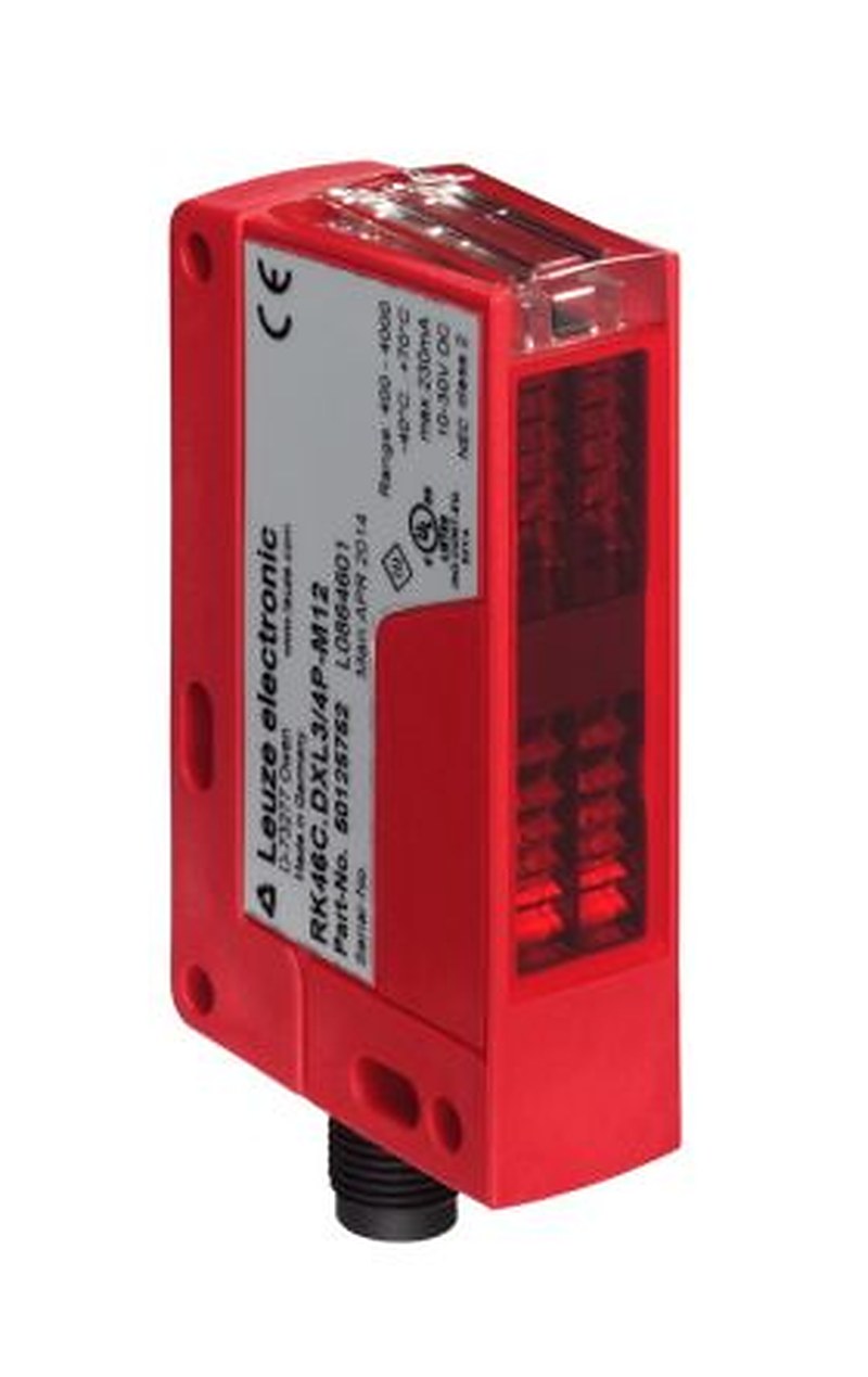 Leuze Unpolarised Retroreflective Photoelectric Sensor Photoelectric Sensor, Rectangular Sensor