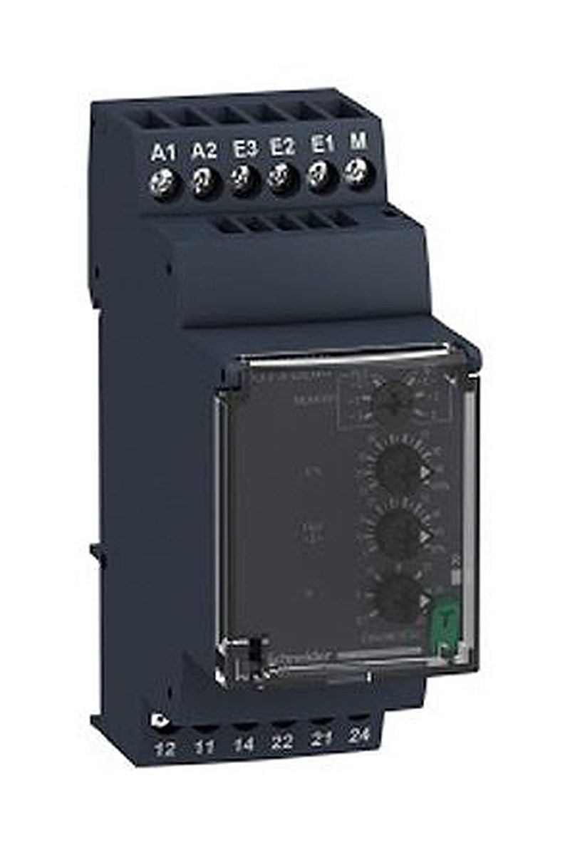 Schneider Electric Monitoring Relay, 3 Phase, DPDT, DIN Rail, 150mA to 15A, 380V ac, 415 V ac