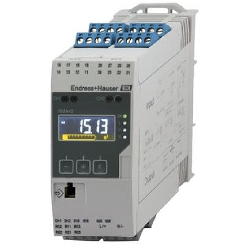Endress+Hauser RMA42 Indicator Digital Panel Multifunction Meter for Process Transmitter, 115 mm x 45 mm