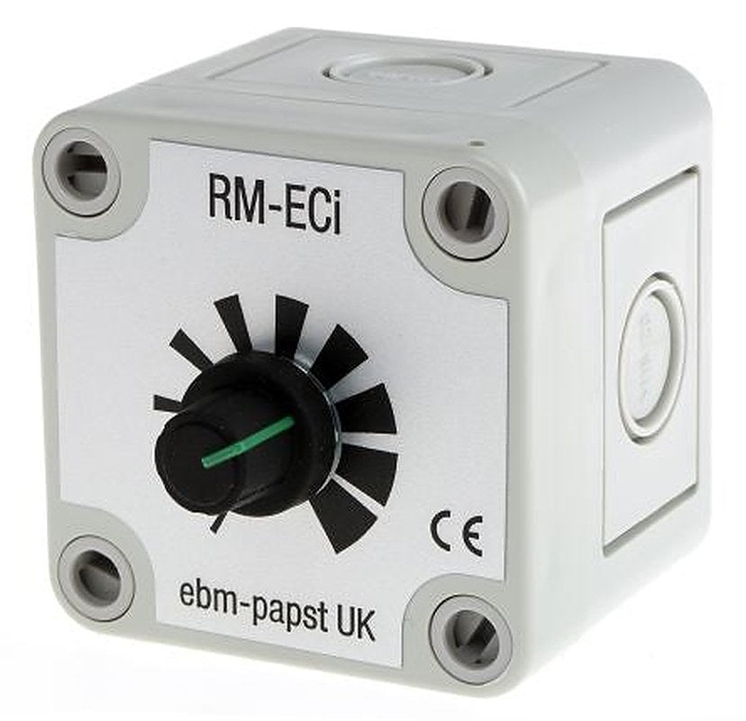 ebm-papst D3G133-BF03-06 Series Fan Speed Controller for Use with ebm-papst ECi Fans, 1.1 mA Max 230V, Infinitely