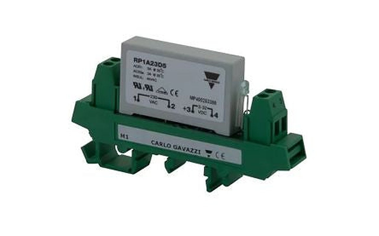 Carlo Gavazzi RP1 Series Solid State Relay, 5 A Load, DIN Rail Mount, 265 V ac Load, 34V dc Control