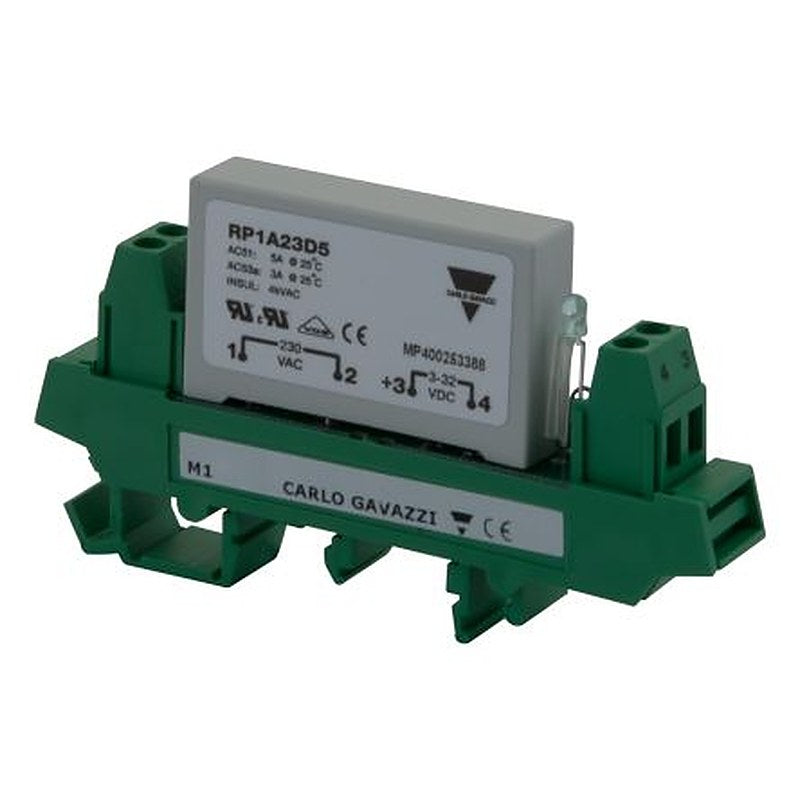 Carlo Gavazzi RP1 Series Solid State Relay, 5.5 A Load, PCB Mount, 265 V Load, 34V dc Control