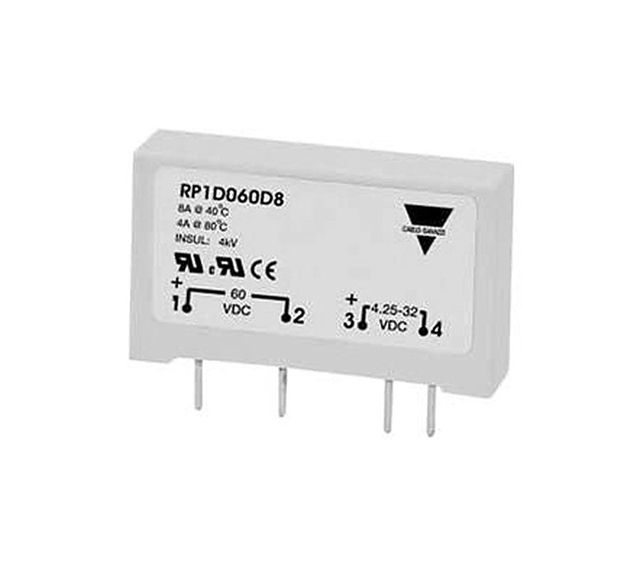 Carlo Gavazzi RP1 Series Solid State Relay, 4 A Load, PCB Mount, 60 V dc Load, 32V dc Control