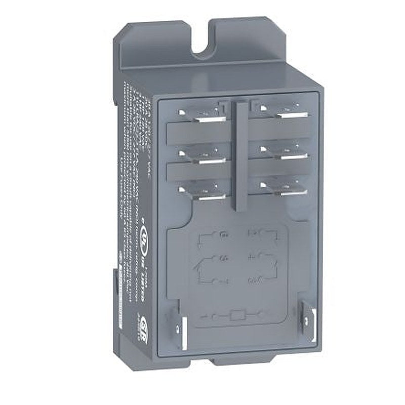 Schneider Electric DIN Rail Power Relay, 12V dc Coil, 25A Switching Current, DPDT