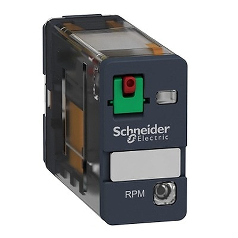 Schneider Electric Plug-in Relay, 120V ac Coil, 15A Switching Current, 1 CO